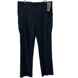 Flying Cross Womens Black Fashion Fit Plus Size Pants Size 22R NWT